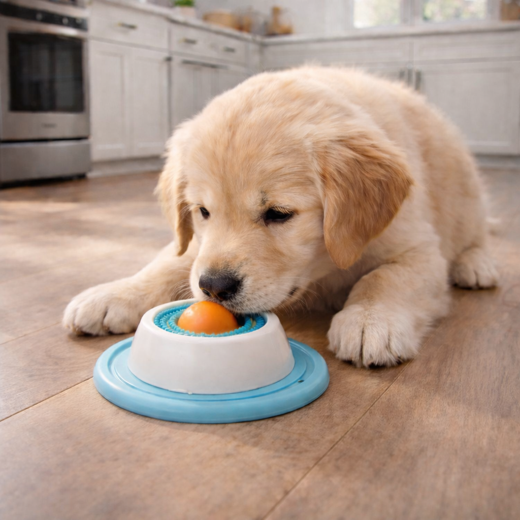 Anti-spill Licking Ball Bowl