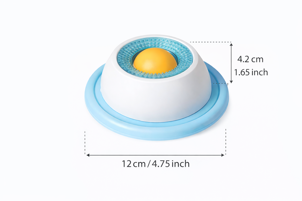 Anti-spill Licking Ball Bowl
