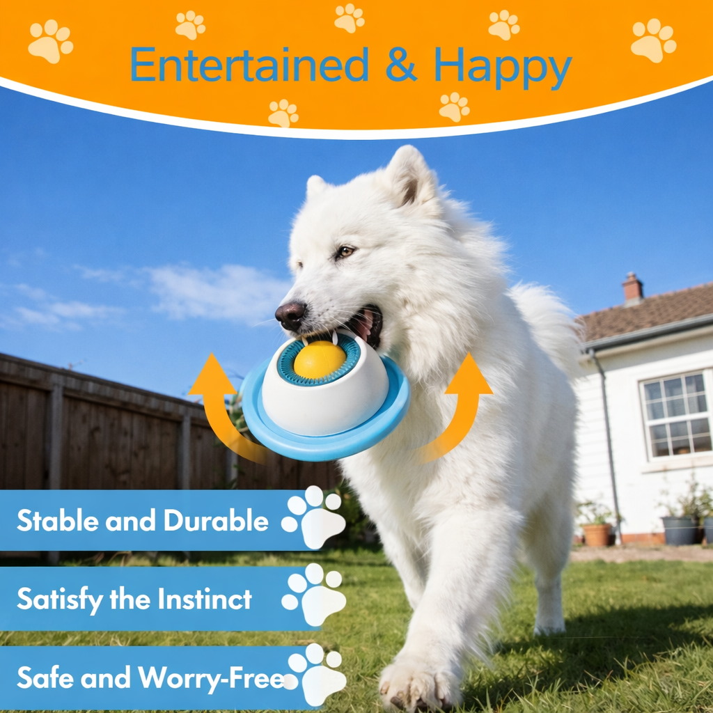 Anti-spill Licking Ball Bowl